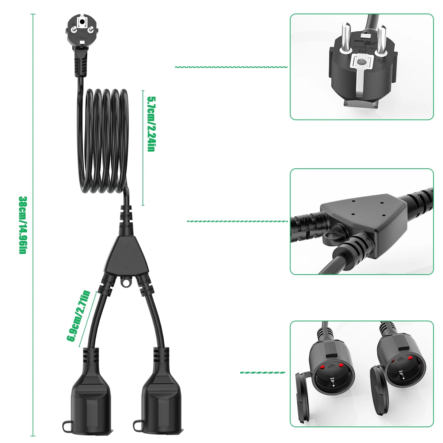 Outdoor Extension Cable
