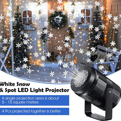 LumiXmas - LED Christmas Projector Lights