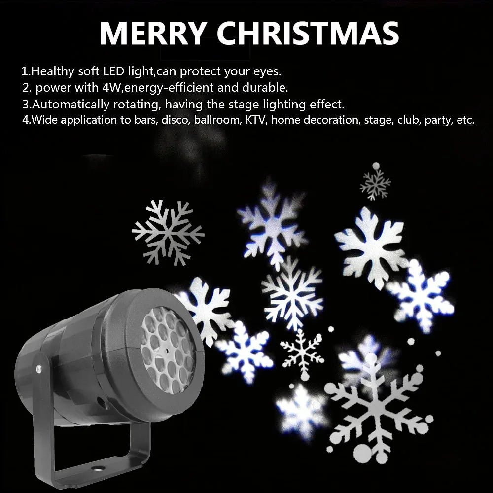 LumiXmas - LED Christmas Projector Lights